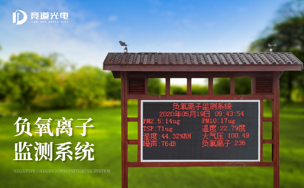 空氣質量監(jiān)測設備-大氣負氧離子監(jiān)測系統介紹
